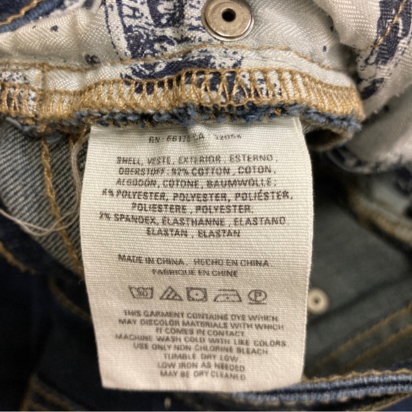 Pilcro and the Letterpress Womens Mid Rise Skinny Jeans Size 25 Medium Wash - Picture 11 of 15